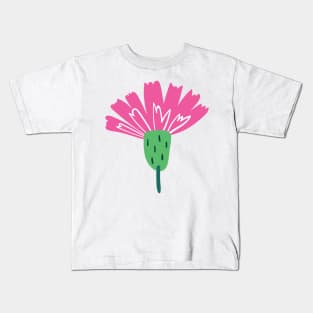 Floral Pink Kids T-Shirt